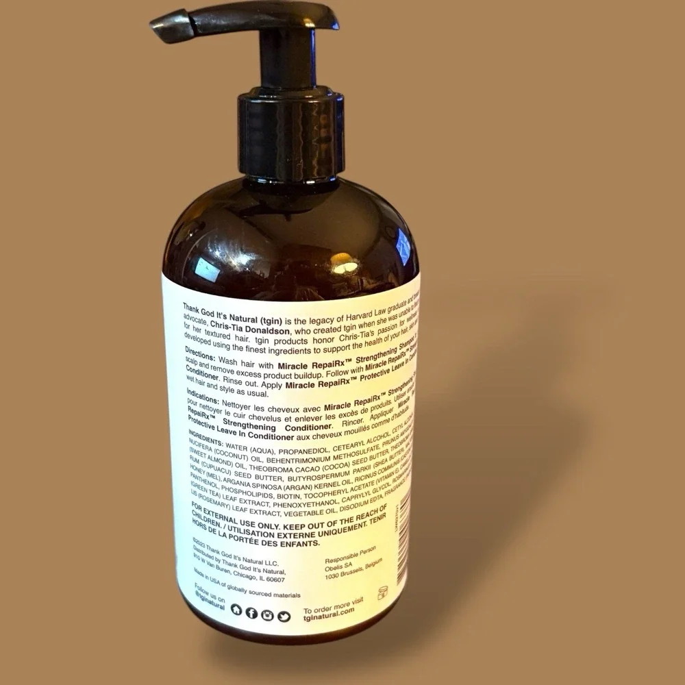tgin Miracle RepaiRx Protective Leave In Conditioner‎ for 13 Fl Oz (Pack of 1)